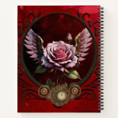 Carnet Rose Steampunk (Dos)