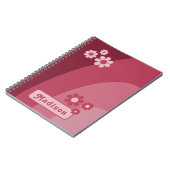 Carnet Rose Super rétro (Côté gauche)