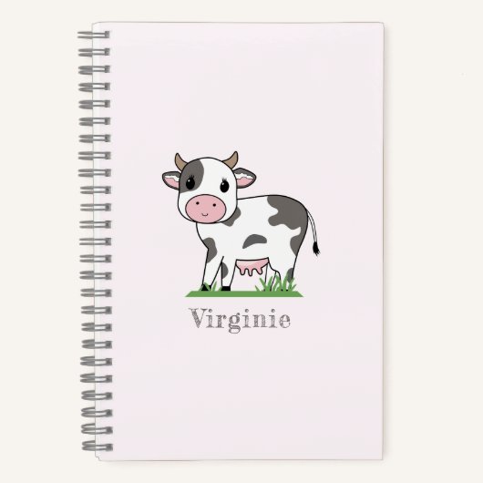 Carnet rose Vache mignon (Recto)