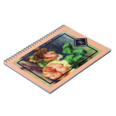 carnet rose vintage (Côté gauche)