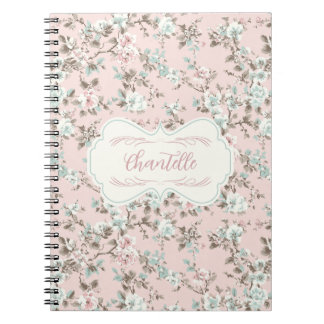 Carnet Rose Vintage Chantelle Pink