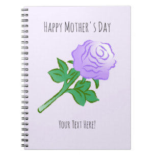 Carnet Rose Violette Élégante