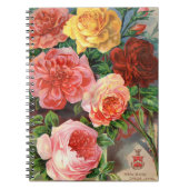 Carnet Rose VTG Botanical (Devant)
