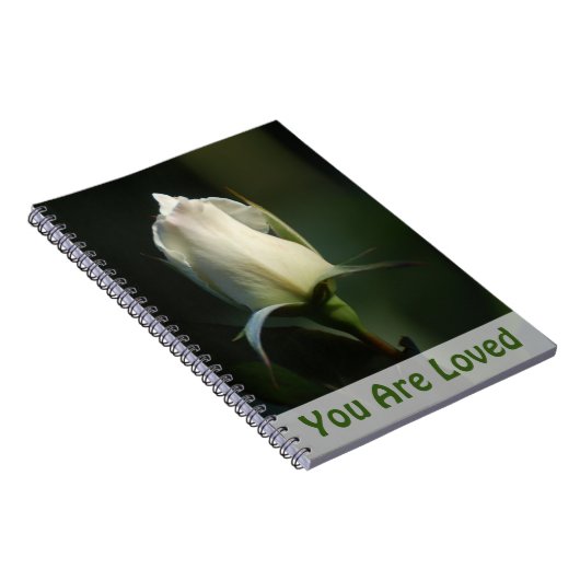 Carnet Rosebud blanc (Côté Droit)