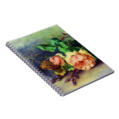 Carnet Roses anciennes (Côté Droit)