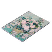 Carnet Roses blanches-1890-Vincent van Gogh     (Côté gauche)