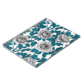 Carnet Roses blanches et coccinelles (Côté gauche)