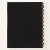 Carnet Roses Dark Romantique (Dos)