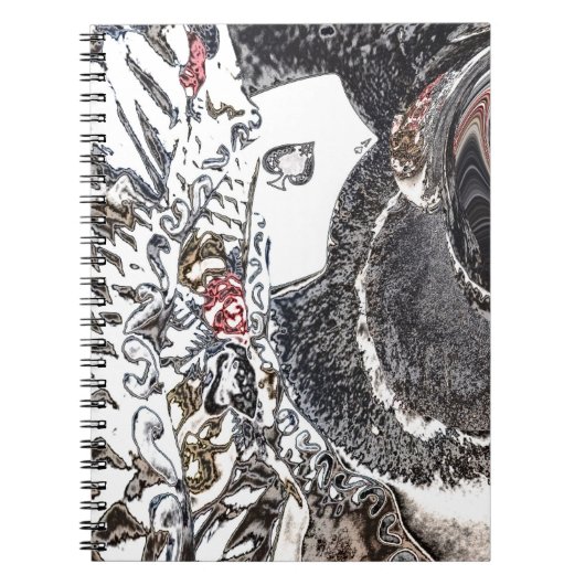 Carnet "Roses d'as " (Devant)