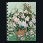 Carnet Roses de Vincent van Gogh |, 1890<br><div class="desc">Roses,  1890 (huile sur la toile) | par emplacement d'art de Vincent van Gogh | : National Gallery de nombre de collection néerlandais d'image de l'artiste | de Washington DC| d'art : XOS744778</div>