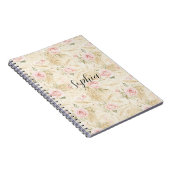 Carnet Roses Fleurs Roses (Côté Droit)