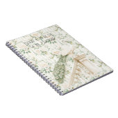 Carnet Roses Floral Peacock Beauty Is  (Côté Droit)