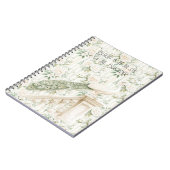 Carnet Roses Floral Peacock Beauty Is  (Côté gauche)