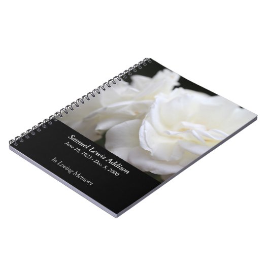 Carnet Roses Iceberg (Côté gauche)