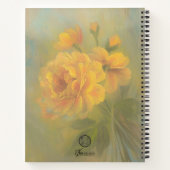 Carnet Roses jaunes (Dos)