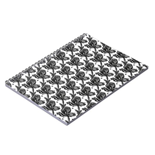 Carnet Roses noires (Côté gauche)