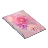 Carnet Roses pastel rêveuses (Côté Droit)