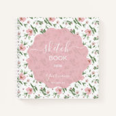 Carnet Roses Poussiéreuses (Devant)