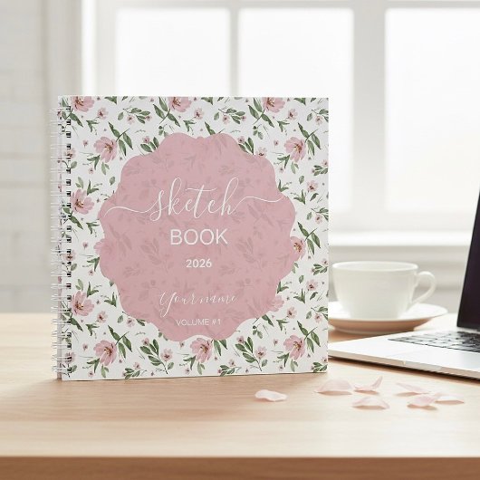 Carnet Roses Poussiéreuses