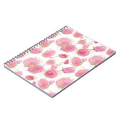 Carnet Roses roses (Côté gauche)