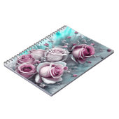 Carnet Roses roses (Côté gauche)