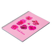 Carnet Roses Roses (Côté gauche)