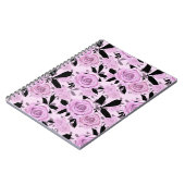 Carnet Roses roses (Côté gauche)