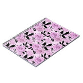 Carnet Roses roses (Côté gauche)