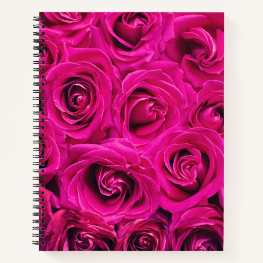 Carnet Roses roses (Amour et Romance) (Devant)
