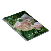 Carnet Roses roses-Journal quotidien-Année (Côté Droit)