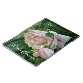 Carnet Roses roses-Journal quotidien-Année (Côté gauche)