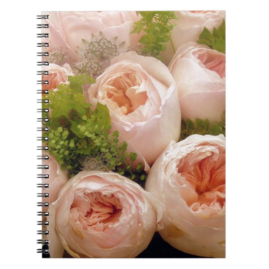 Carnet Roses roses précieuses (Devant)