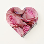 Carnet Roses roses roses romantiques florales (Dos)