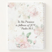 Carnet Roses Roses Roses Roses " "En Sa Présence" Bible V (Dos)