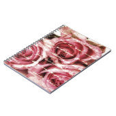 Carnet Roses roses vintages (Côté gauche)