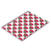 Carnet Roses rouges (Côté gauche)