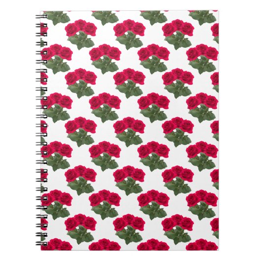 Carnet Roses rouges (Devant)