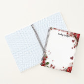 Carnet Roses rouges (Intérieur)
