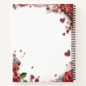 Carnet Roses rouges (Dos)