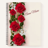 Carnet Roses rouges (Devant)