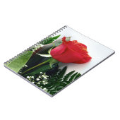 Carnet Roses rouges (Côté gauche)