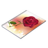 Carnet Roses rouges (Côté gauche)