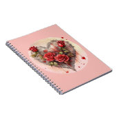 Carnet Roses rouges de la Saint-Valentin  (Côté Droit)