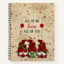 Roses rouges Gnomes avec Partition