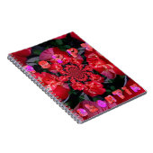 Carnet Roses rouges Iridescente "Bonne Saint Valentin" Im (Côté Droit)