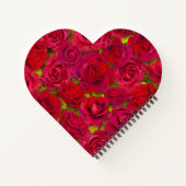 Carnet Roses Rouges Je t'aime Nom (Dos)