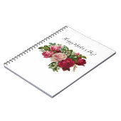 Carnet Roses victoriens classiques Lily of the Valley Rom (Côté gauche)