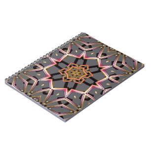 Carnet Rosette Dorée