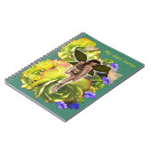 Carnet Rosette Succulent visiteurs (Côté gauche)
