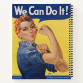 Carnet Rosie le Riveter : Une femme forte pour l'autonomi (Dos)